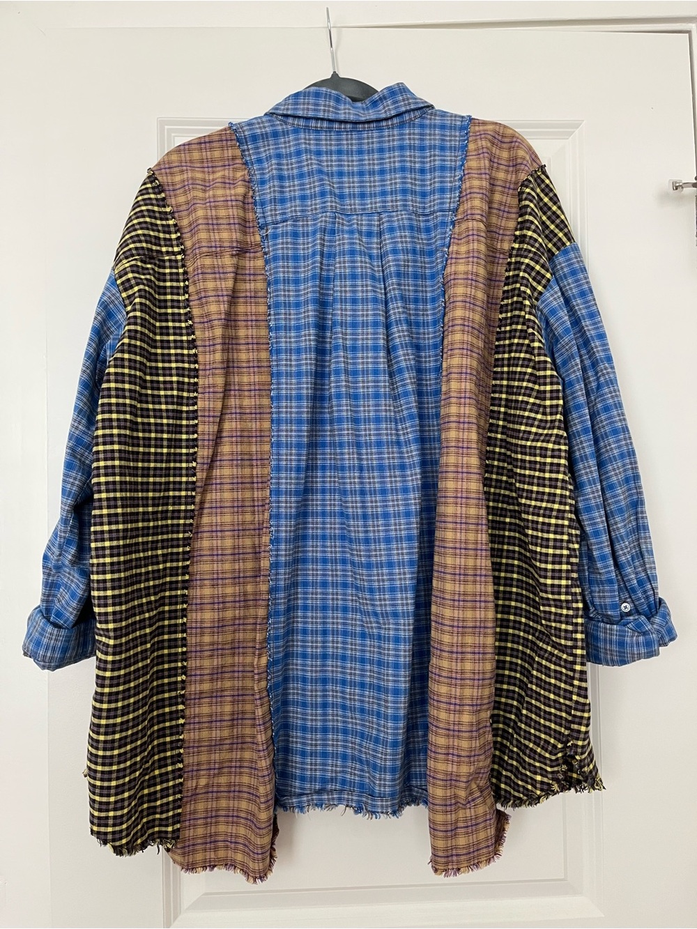 BDG Patchwork Plaid Button-Down Shirt - Picture 6 of 6